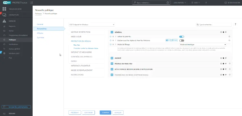 parametrage des politiques.webp
